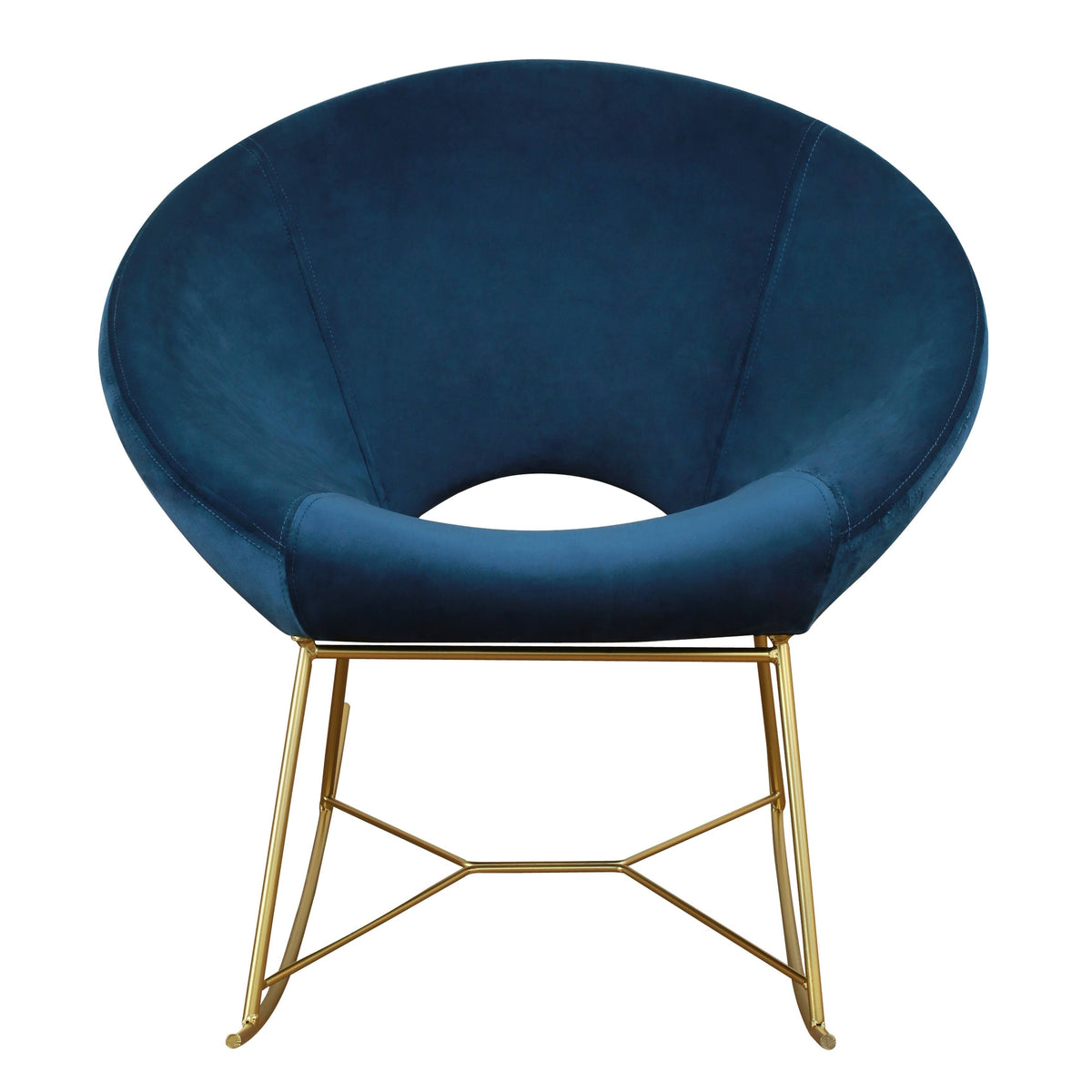 Navy Velvet Chair B71962