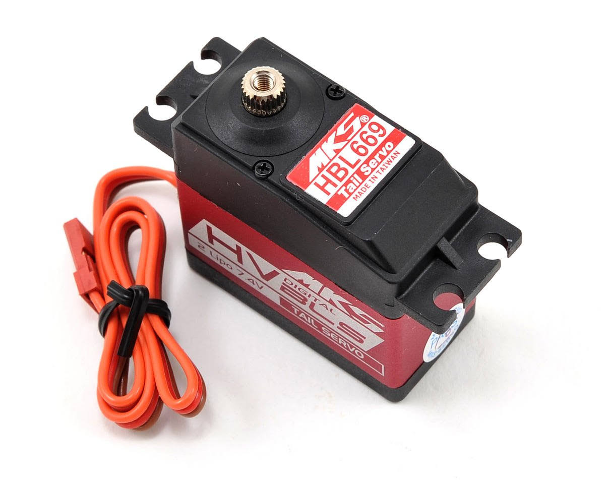Brushless Titanium Gear High Speed Digital Tail Servo E3913