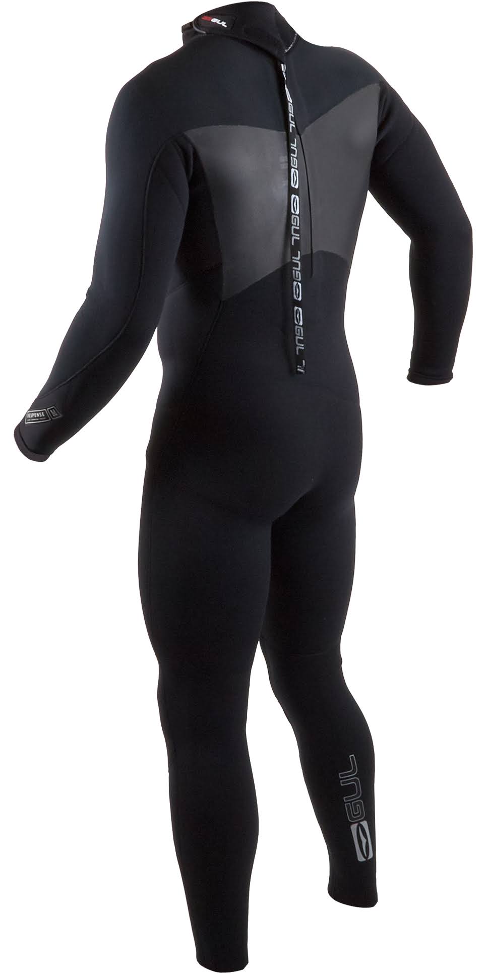 Black 3/2mm Back Zip Wetsuit D683564