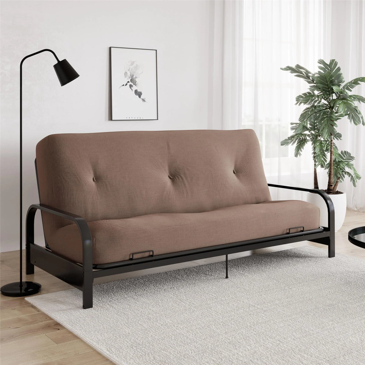 Blue 8 Inch Full Futon Mattress M584771