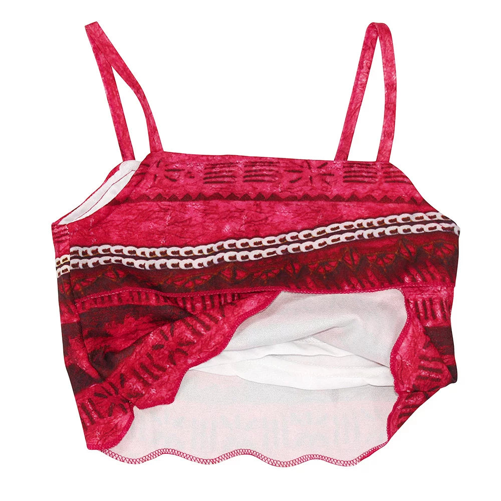 Princess Costume Two-Pieces Crop Top Skirt Set S193