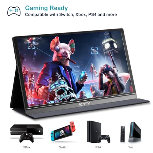 15.6inch 1080P FHD USB-C HDMI HDR IPS Portable Gaming Monitor W350009