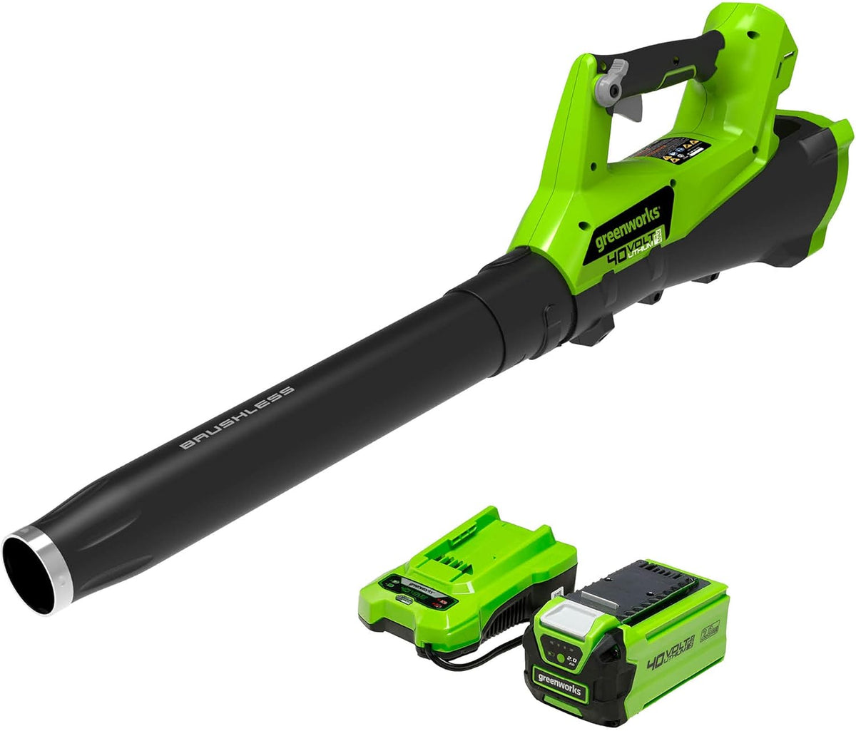 40V Cordless Axial Blower with 4Ah Battery and Charger X39890