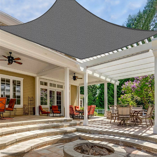 12' x 12' x 12' Sand Triangle Sun Shade Sail UV Block Awning J9089
