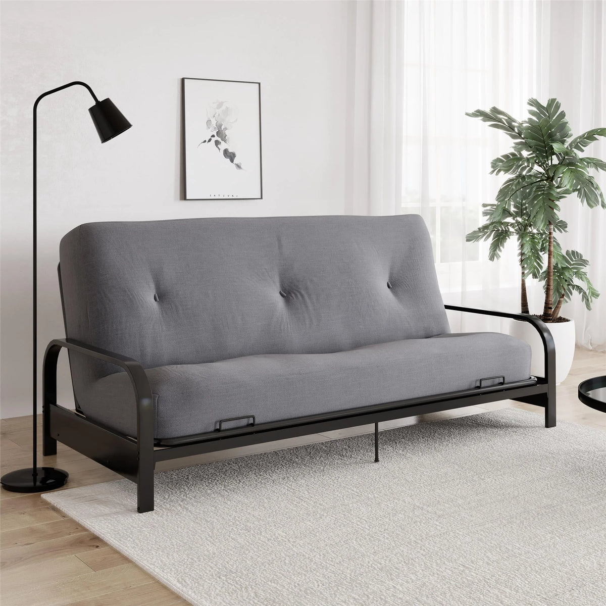 Blue 8 Inch Full Futon Mattress M584771