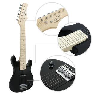 30 inch Black Electric Guitar Kit with Amp & Accessories H245805
