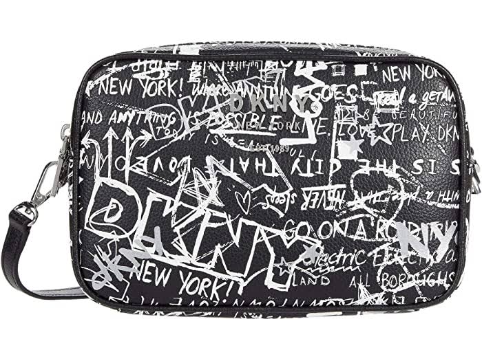 Black White Silver Crossbody Camera Bag P907462