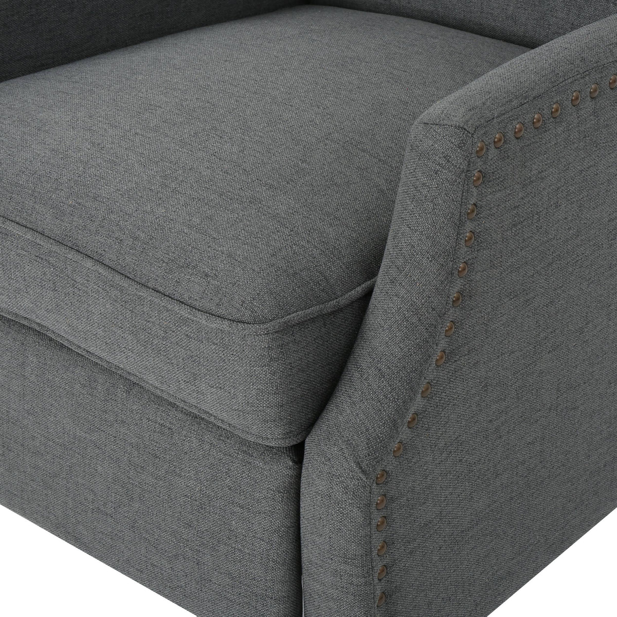 Taupe Tweed Fabric Recliner Set of 2 A975502