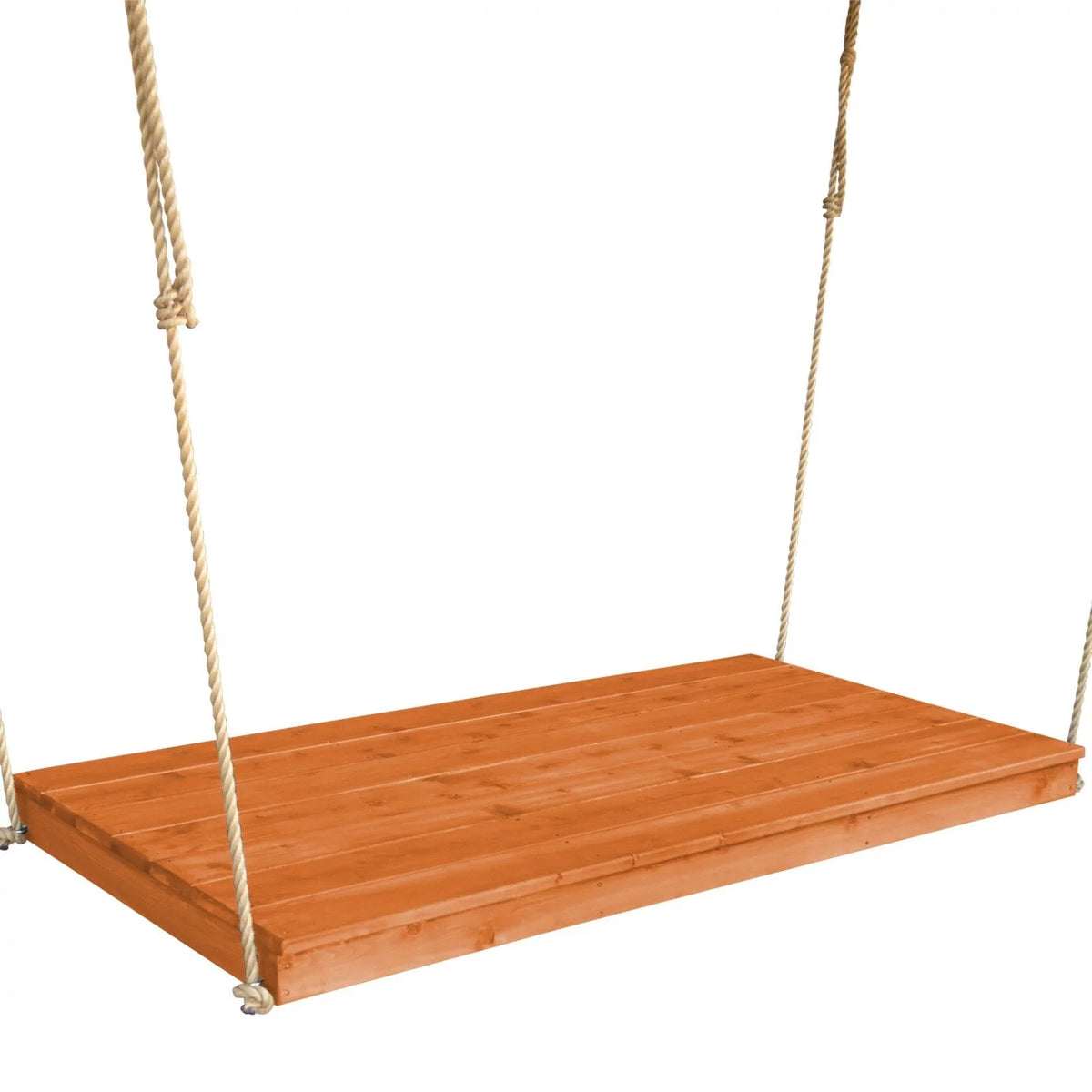 Pine Twin Size Bed Swing Cedar Stain X58142