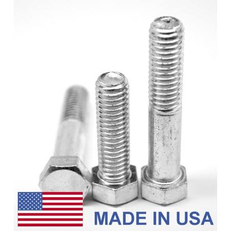 9/16 inch-12 x 5 inch Coarse Thread Grade 5 Hex Cap Screw Zinc Plated Pk 100 Q510