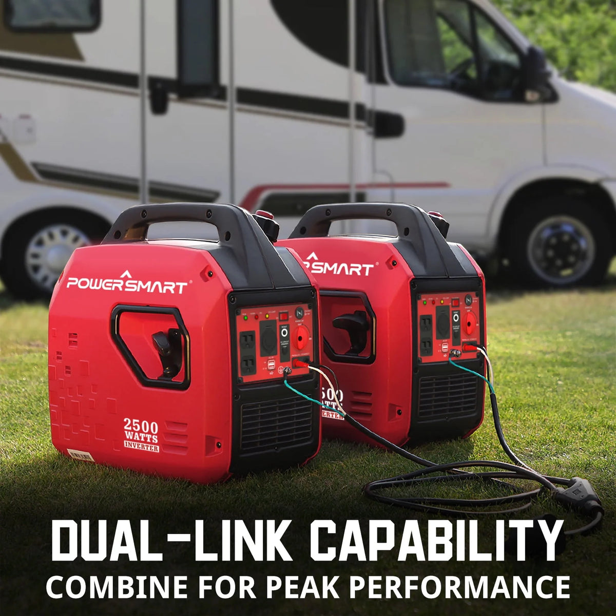 2500Watt Portable Inverter Gas Powered Generator K89558