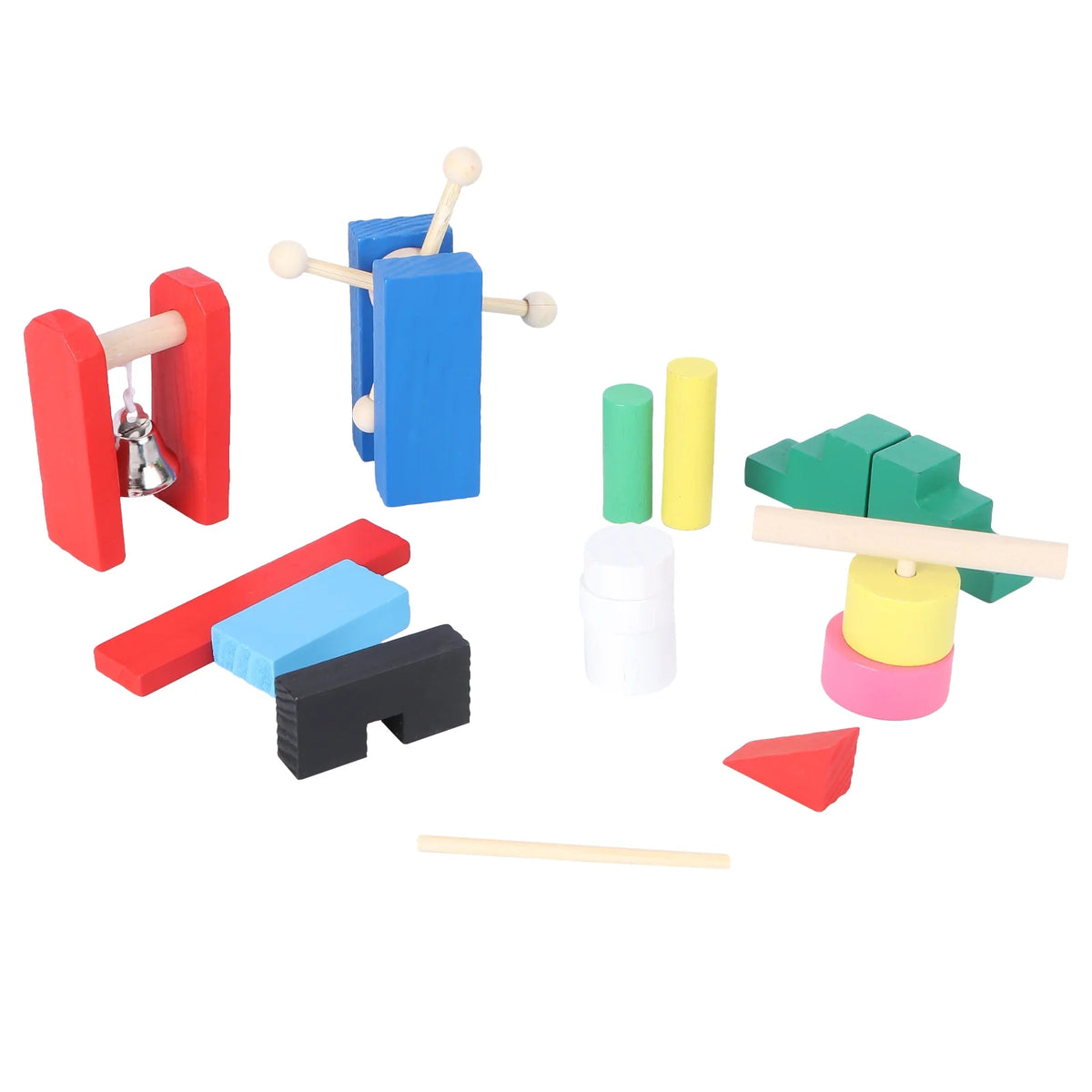 Wooden Domino Blocks Building Toy X530