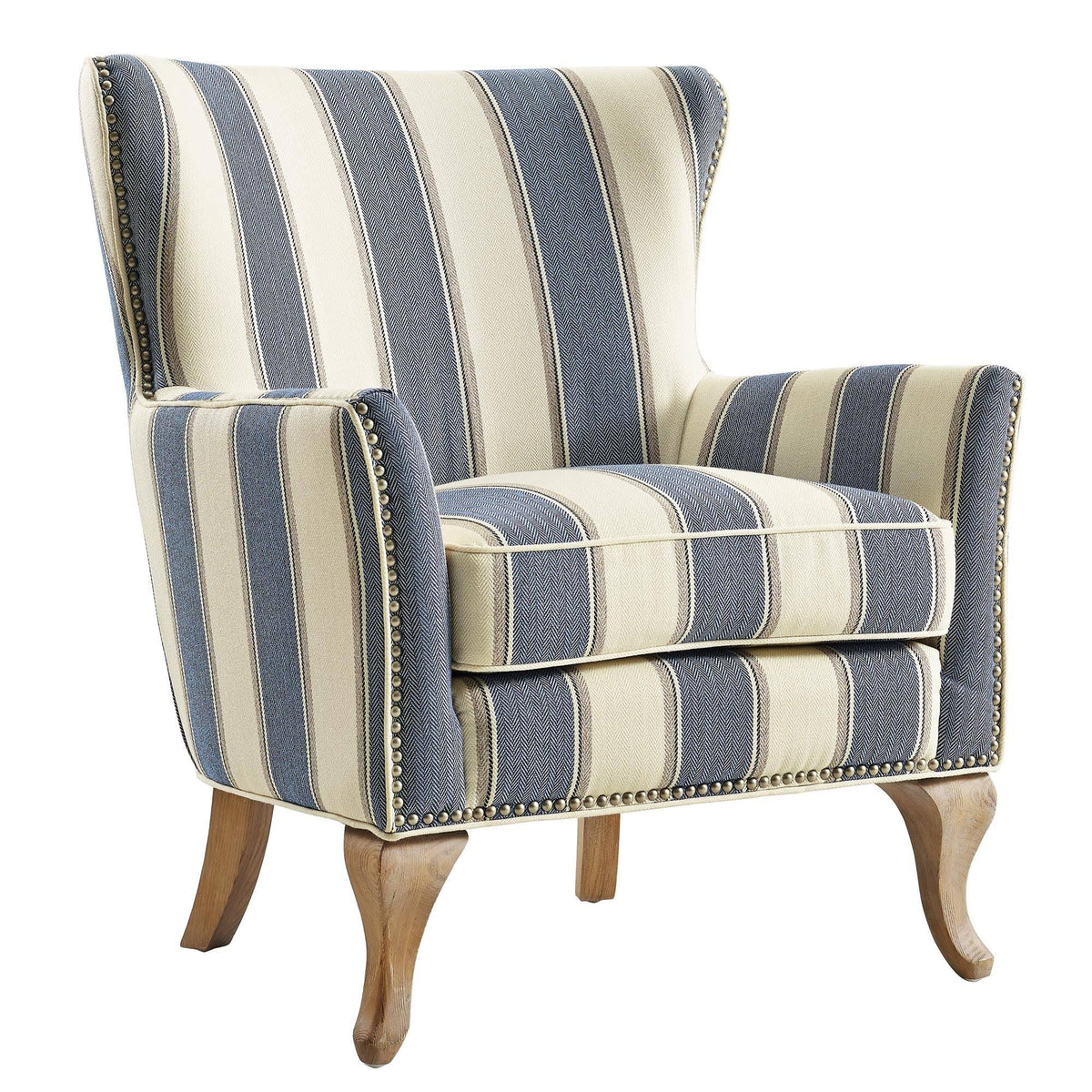 Blue Accent Chair Y110
