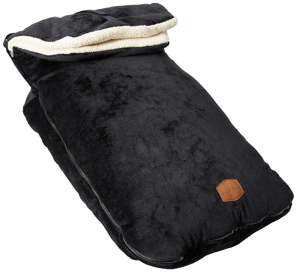 Sherpa-Lined Toddler Car Seat Cover and Bunting Bag Black V516949