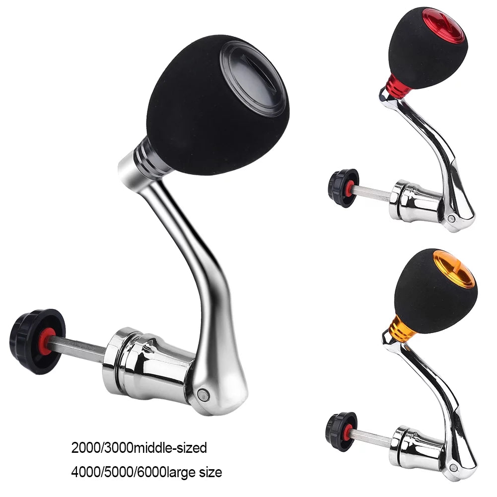 Metal Power Handle Grip for Spinning Fishing Reel B230292