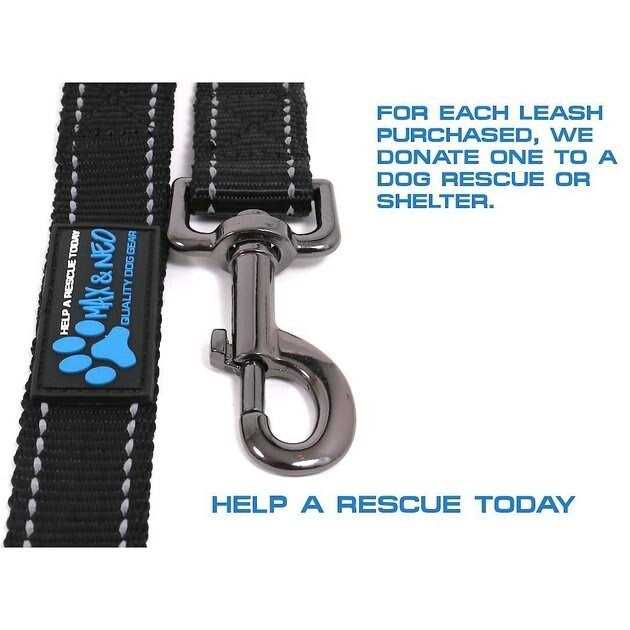 Double Handle Reflective Dog Leash K5631