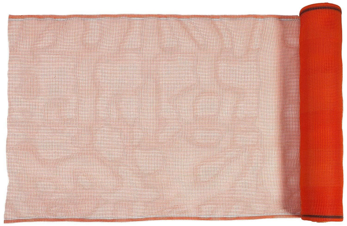 Orange Flame Retardant Debris Netting, 48 in x 150 ft U231560