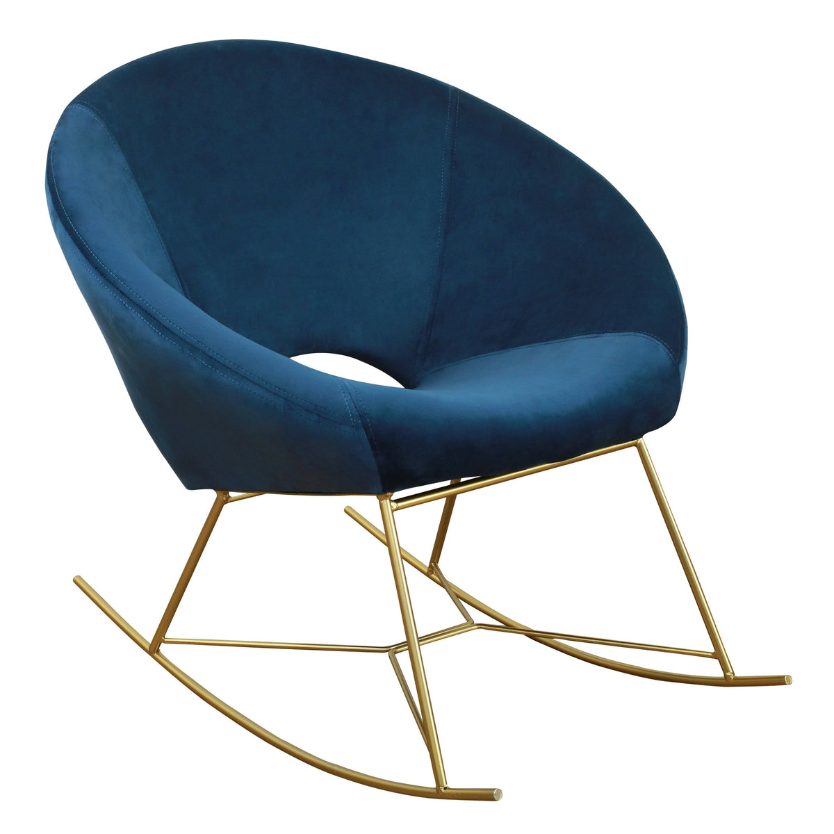 Navy Velvet Chair B71962