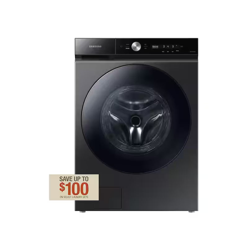 5.3 cu. ft. Smart Front Load Washer Brushed Black M88361