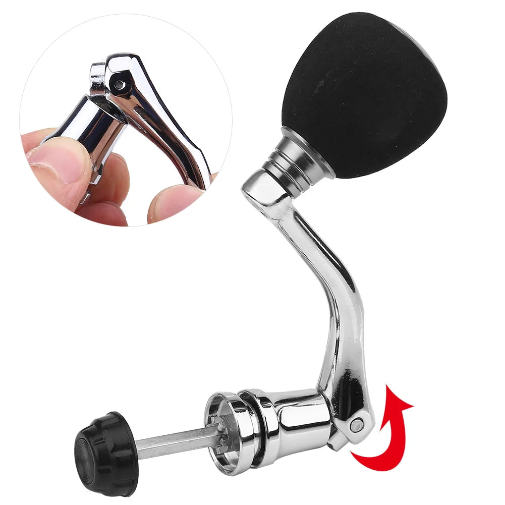 Metal Power Handle Grip for Spinning Fishing Reel B230292