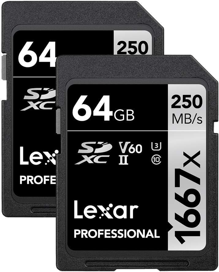256GB 2-Pack SDXC UHS-II Cards M751