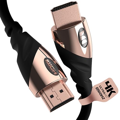 Rose Gold 4K Ultra HD HDMI Cable 6 FT S2771