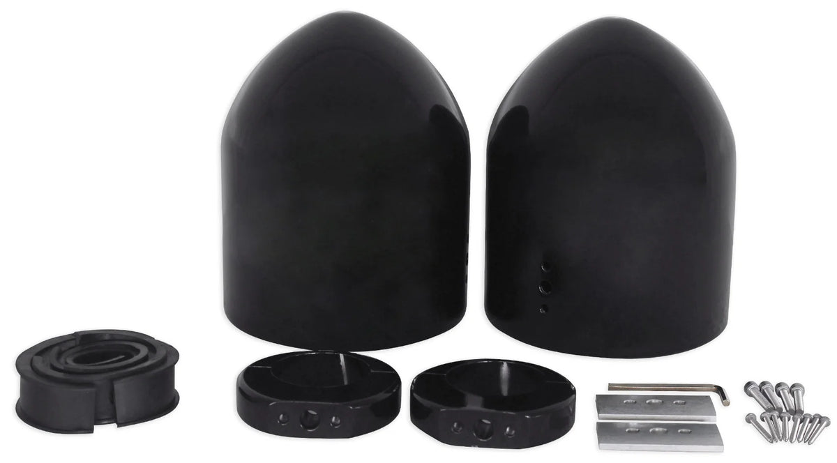 6.5" 150 Watt Black Marine Boat Wakeboard Tower Speakers with Crossover Z53869