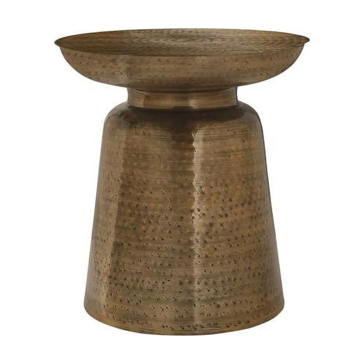 Copper Metal Accent Table P206