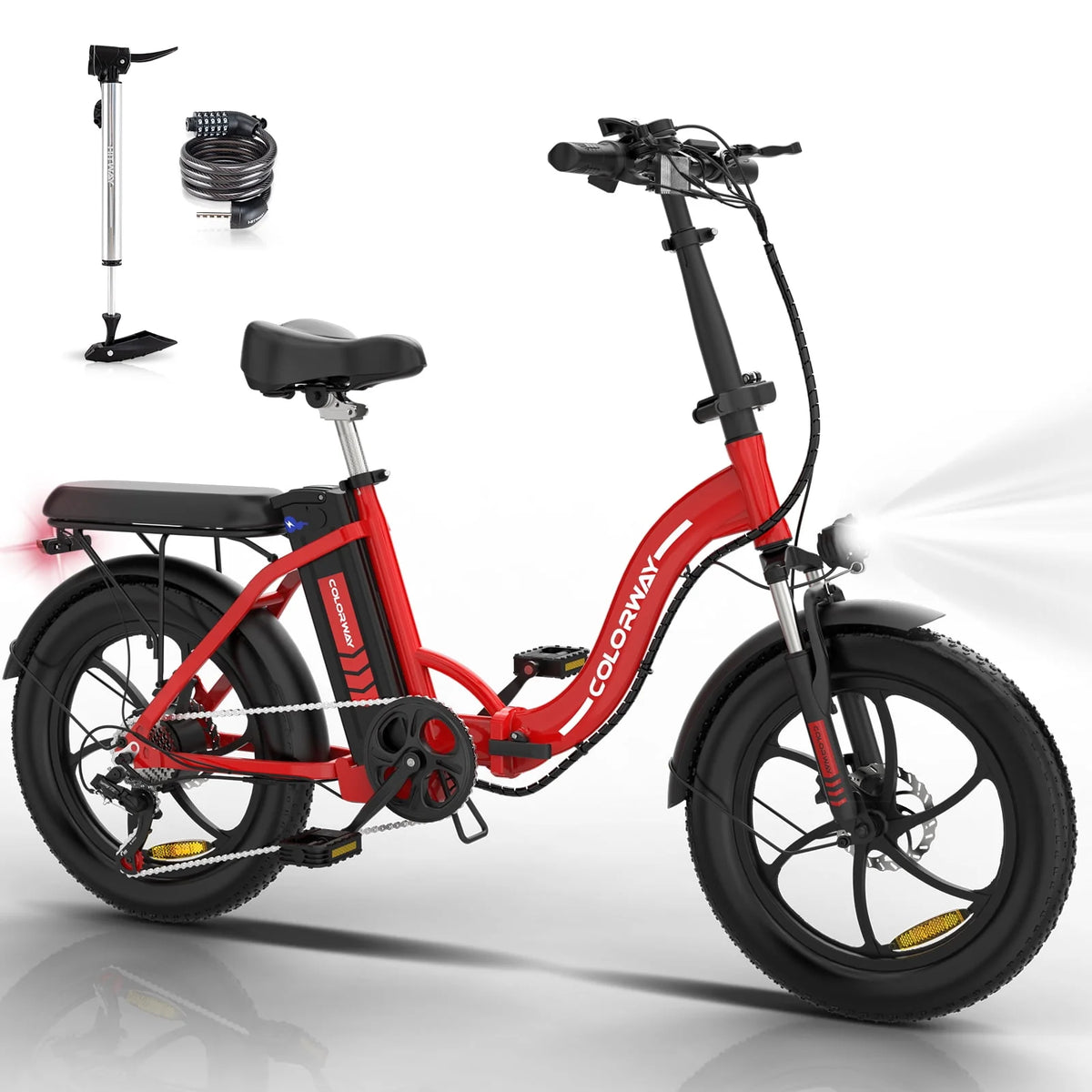 500W Fat Tire Electric Bike 11.2Ah 36V Q9287