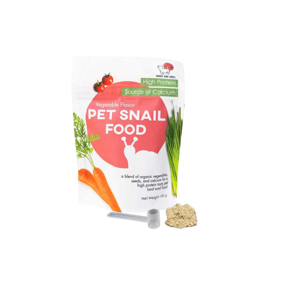 Vegetable Flavored Pet Snail Food High-Protein K2886