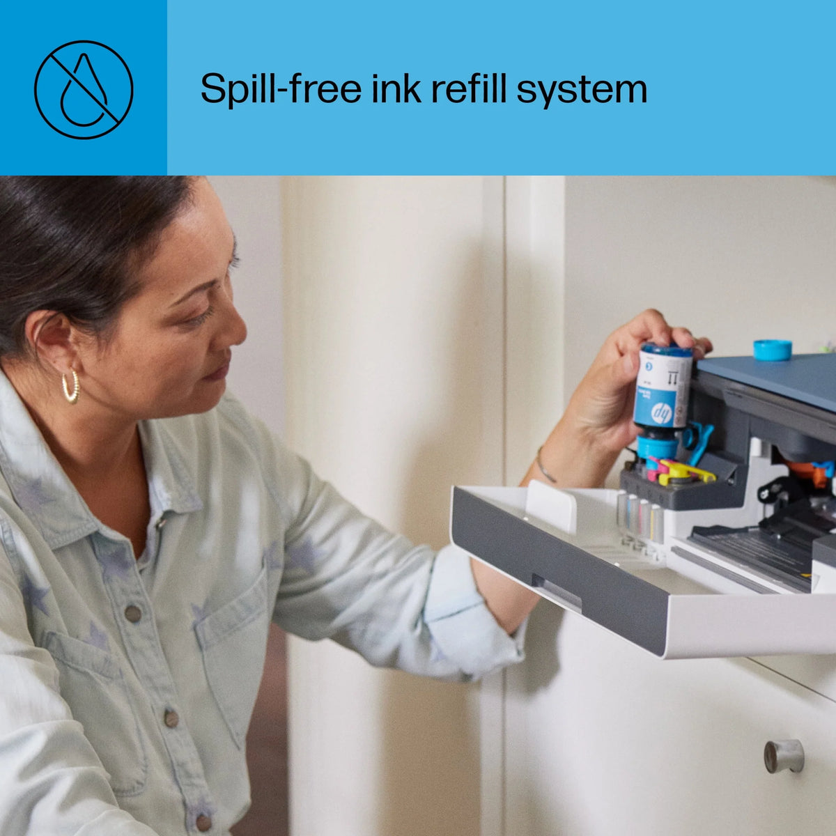 Wireless All-in-One Color Inkjet Tank Printer L582728