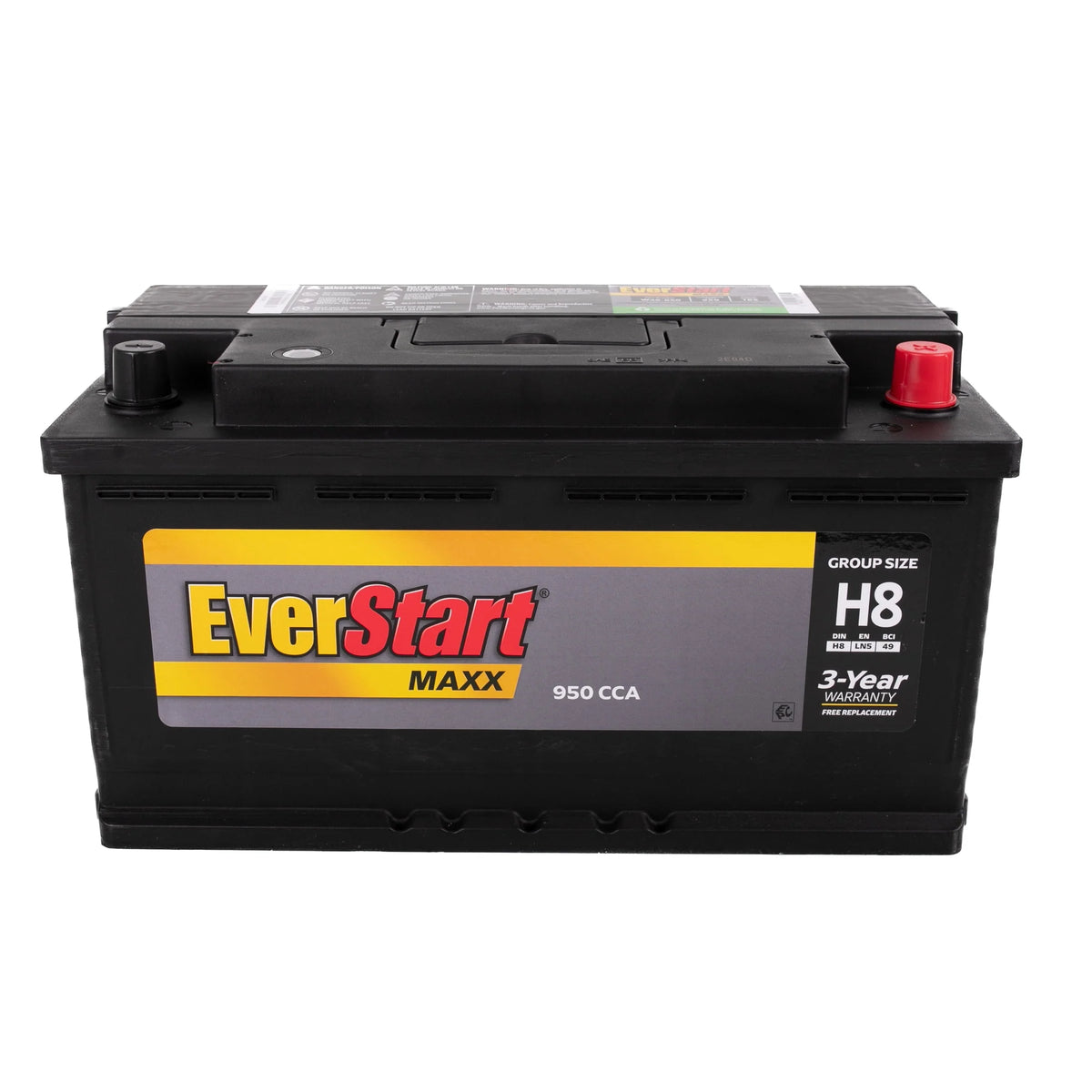 Lead Acid Automotive Battery Group Size H8 12 Volt Y900348