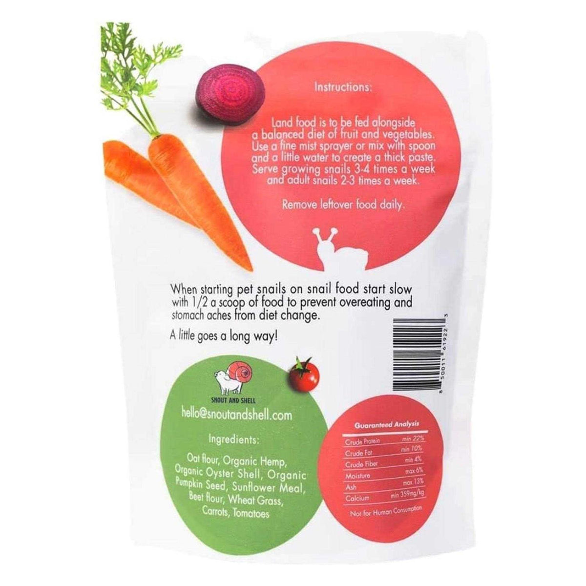 Vegetable Flavored Pet Snail Food High-Protein K2886