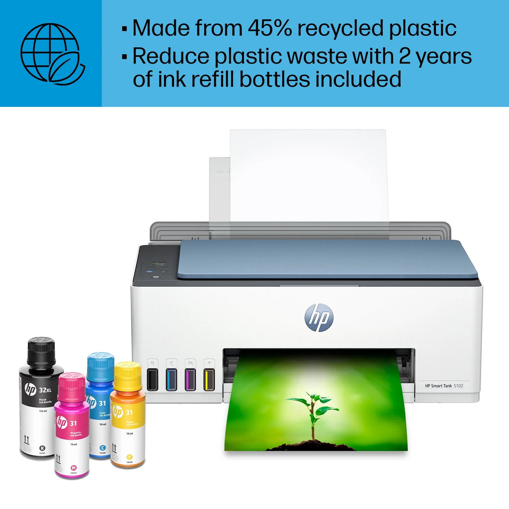 Wireless All-in-One Color Inkjet Tank Printer L582728