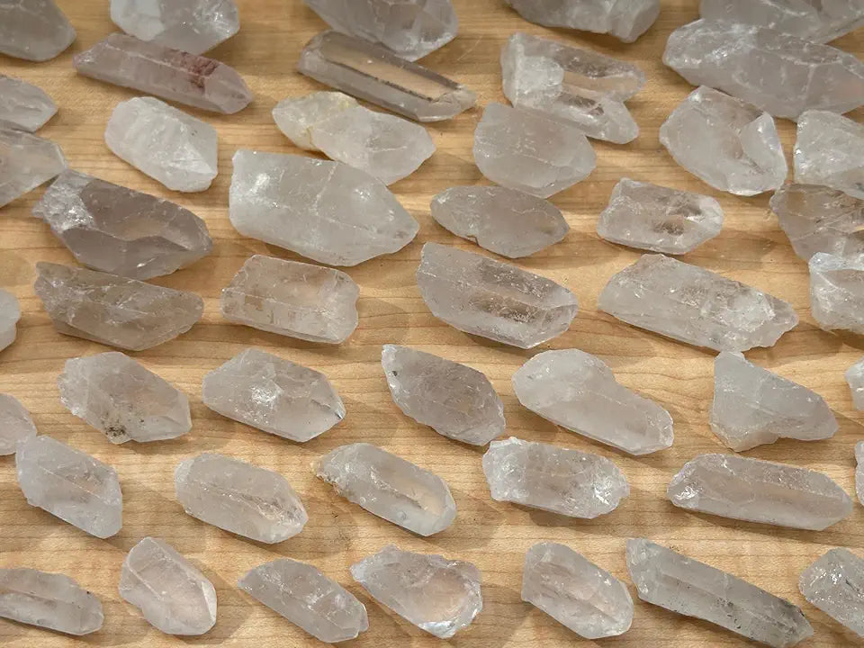 Natural Clear Quartz Crystal Points 11 Pound G385659