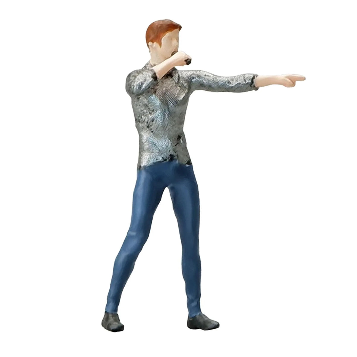 1/64 Male Singer Figure for Dollhouse Scene H98222