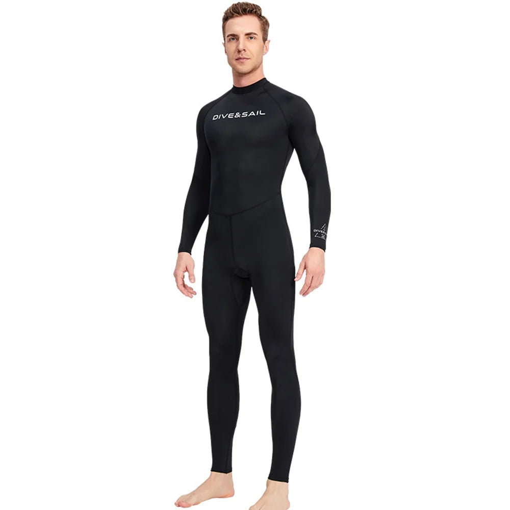Quick Dry Long Sleeve One Piece Surf Suit A6866