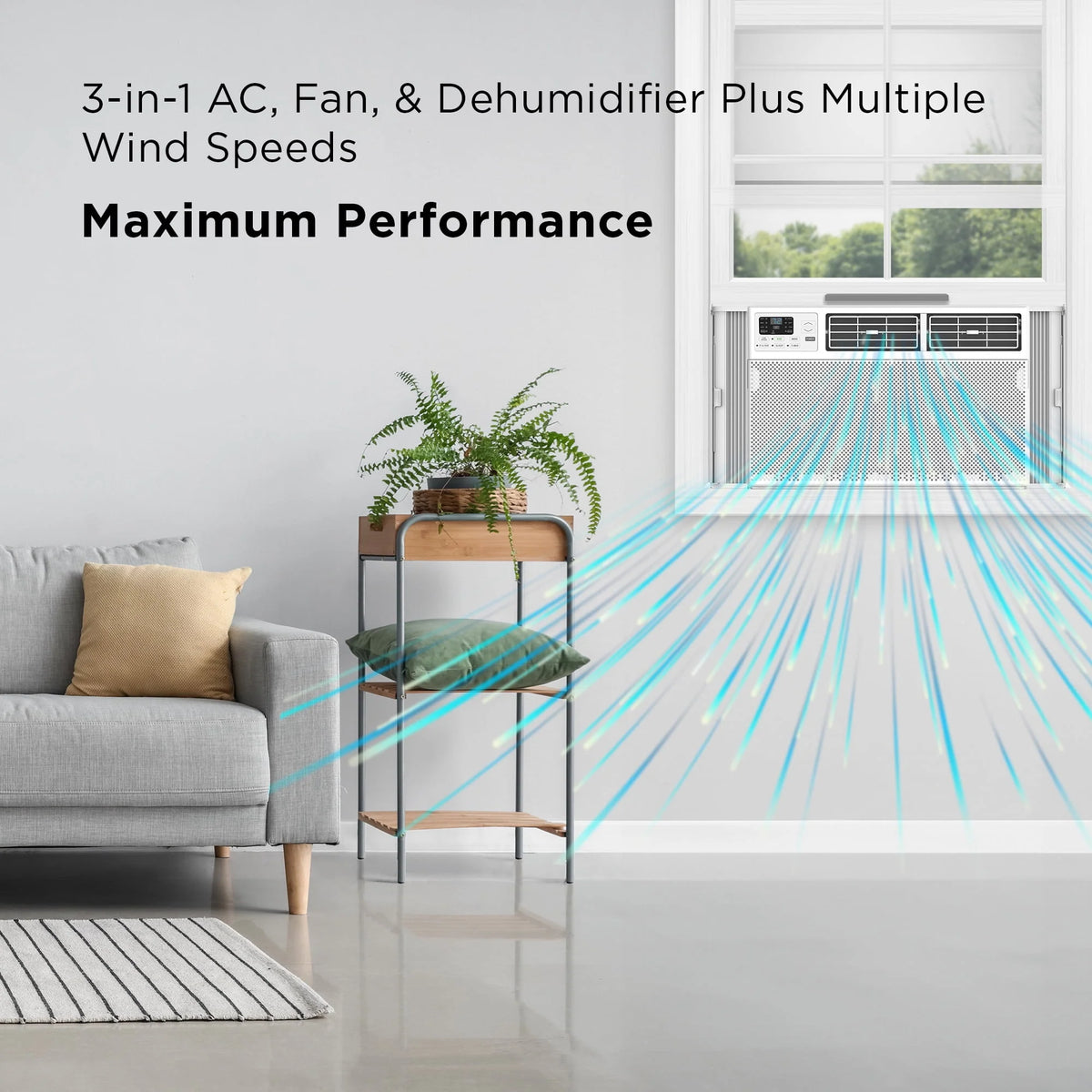 14,000 BTU Smart Window Air Conditioner K79932