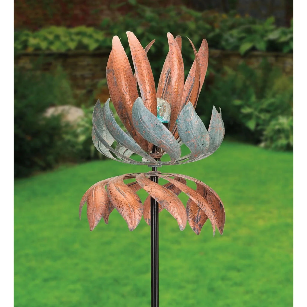 Vertical Wind Spinner 15"x15"x76" Y61997