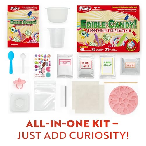 Edible Candy Making Science Kit with 40 Experiments M348546
