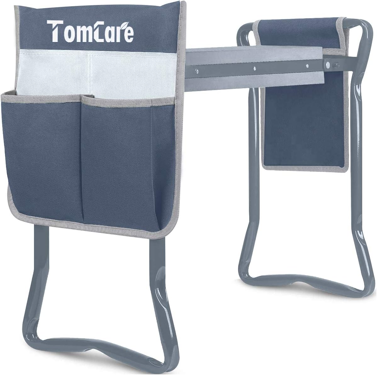 Garden Kneeler Seat with Tool Bag Pouch EVA Foam Pad O374432