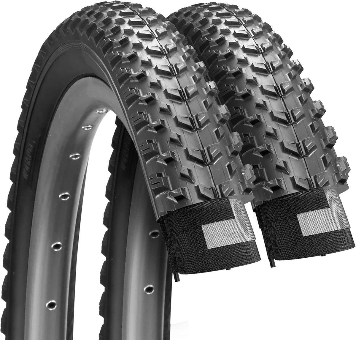 Pair 27.5 x 2.10 Inch Foldable MTB Bike Tires B32748