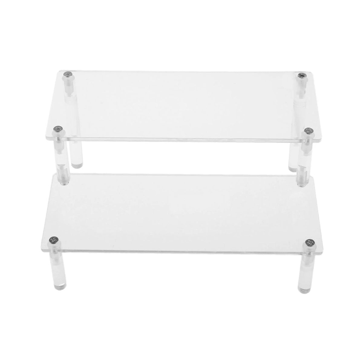 Acrylic Clear Two Layer Display Stand Z626