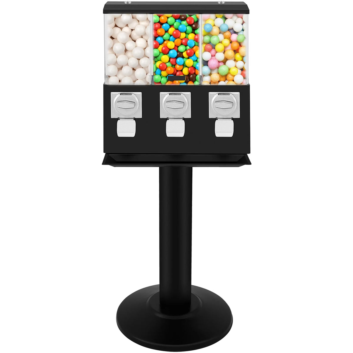 Triple Pod Candy Vending Machine 115cm Height 45Lbs Capacity L117