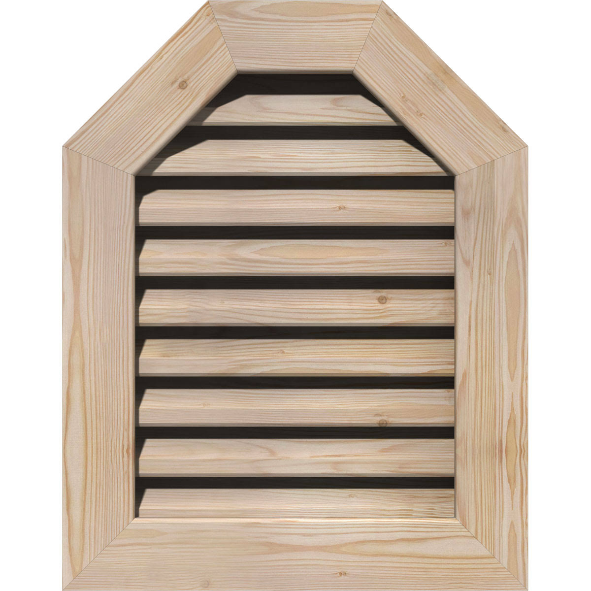 Octagonal Top Gable Vent Z68430
