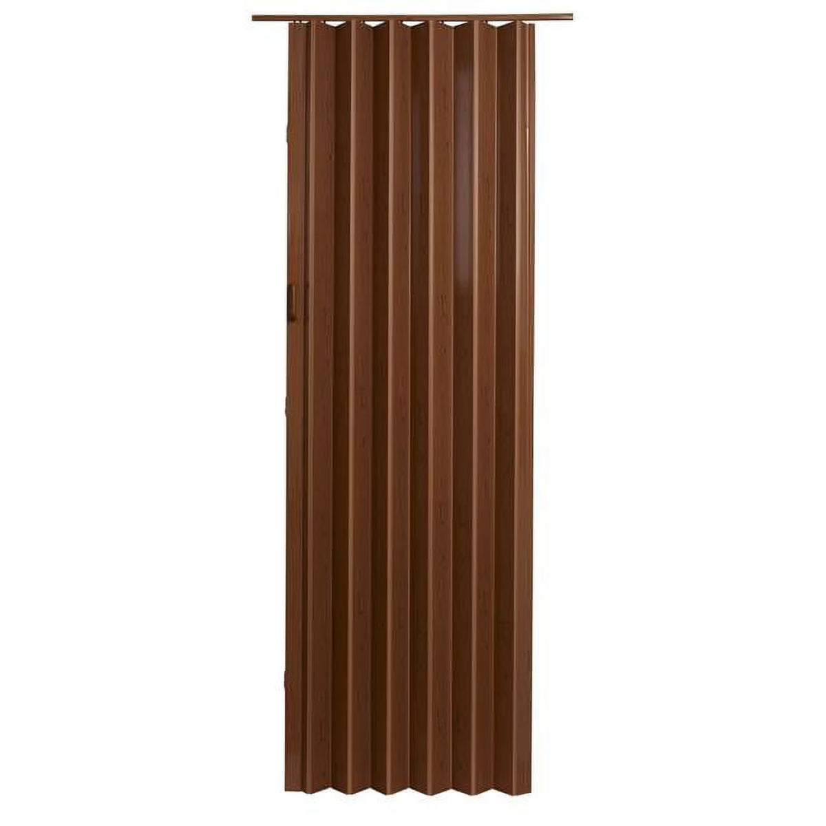 Pecan Vinyl Folding Door S14018
